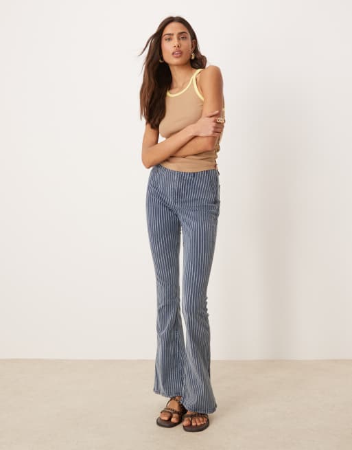 Free People – Only One – Pralinfärgat linne med en kantrand, 4 av 4
