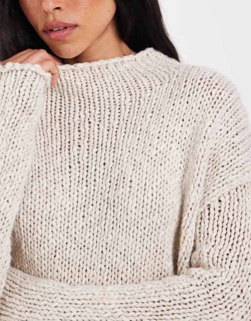 Free People Opal striktrøje i tea, 2 af 4