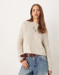[Free People] Free People Opal sweater in tea-Neutral XS CREAM