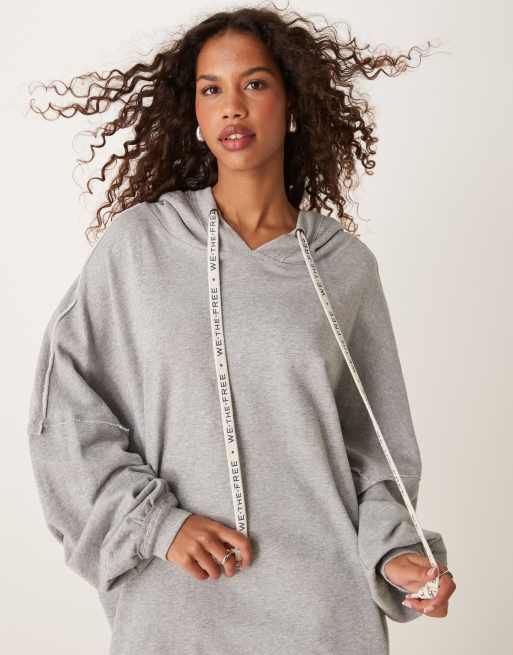 Free people oversized hoodie deals