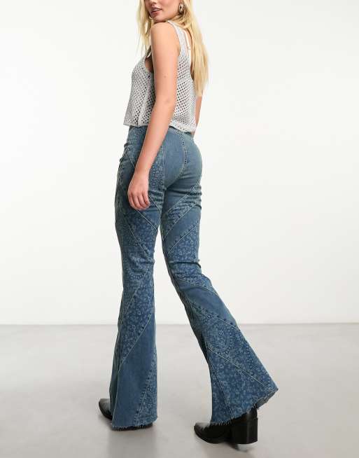 Free people clearance bell bottom jeans