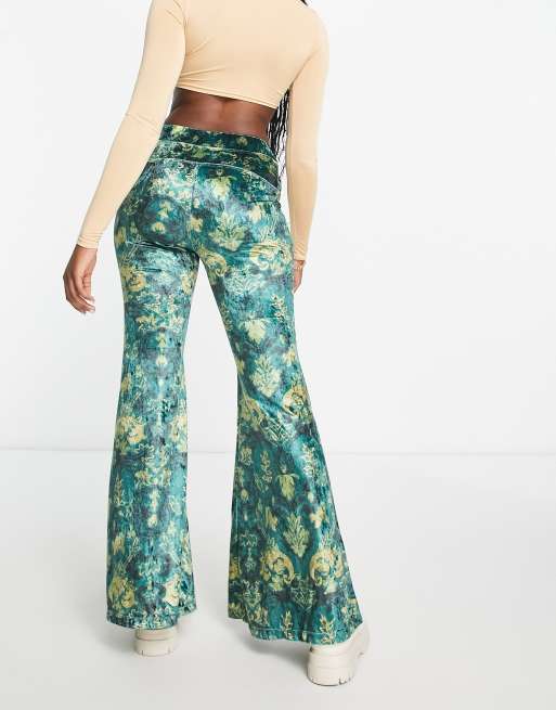 Free People Embellished Float On Flared Jeans