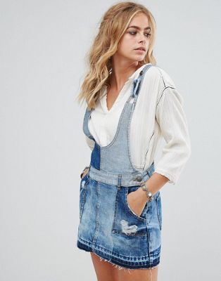 free people overall dress