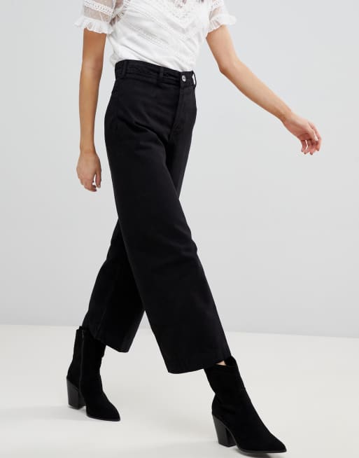 Free People – Patti – Korta byxor med vida ben, 4 av 4
