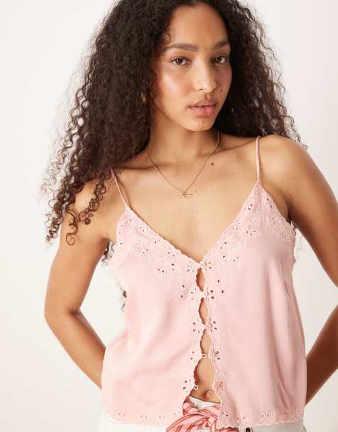 Free People Pieces of You camisole top in blossom pink - view 1