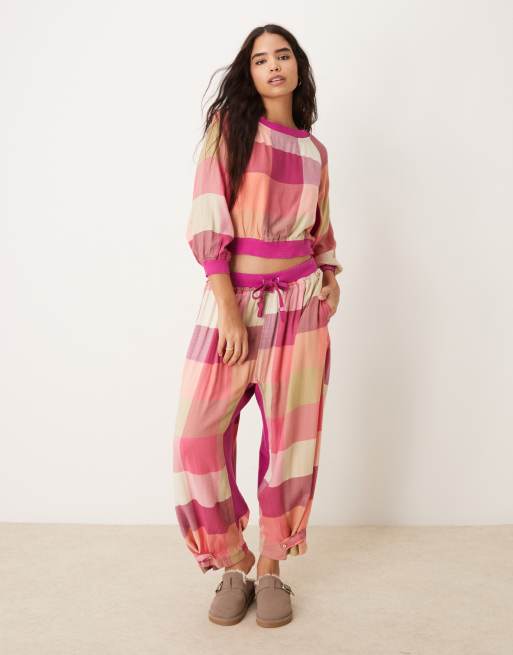 Free people striped pajamas sale