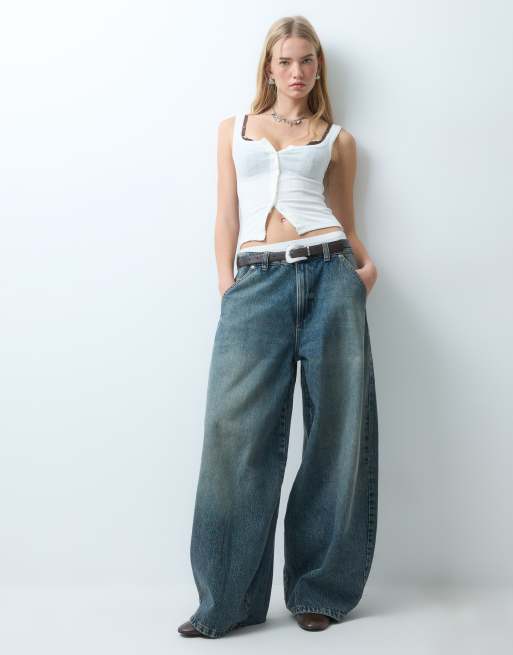 Free People pointelltopp i sugar swizzle, 2 av 4