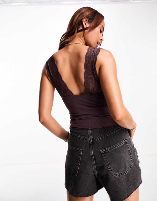 Miss Me Power Play Sequin Cami
