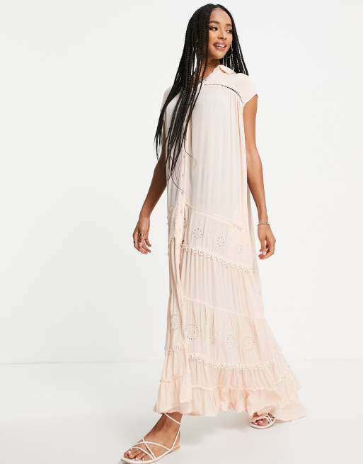 Free people ruffle clearance dress