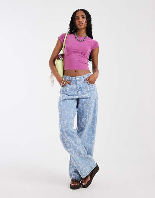Free People Protagonist tee in vivid viola, 2 of 4