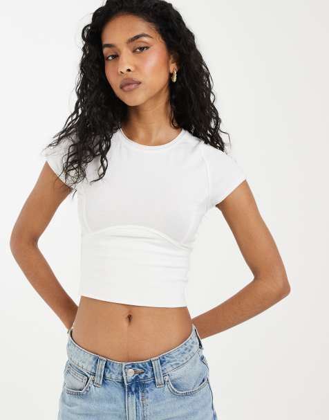 Free People protagonist tee in white - view 1