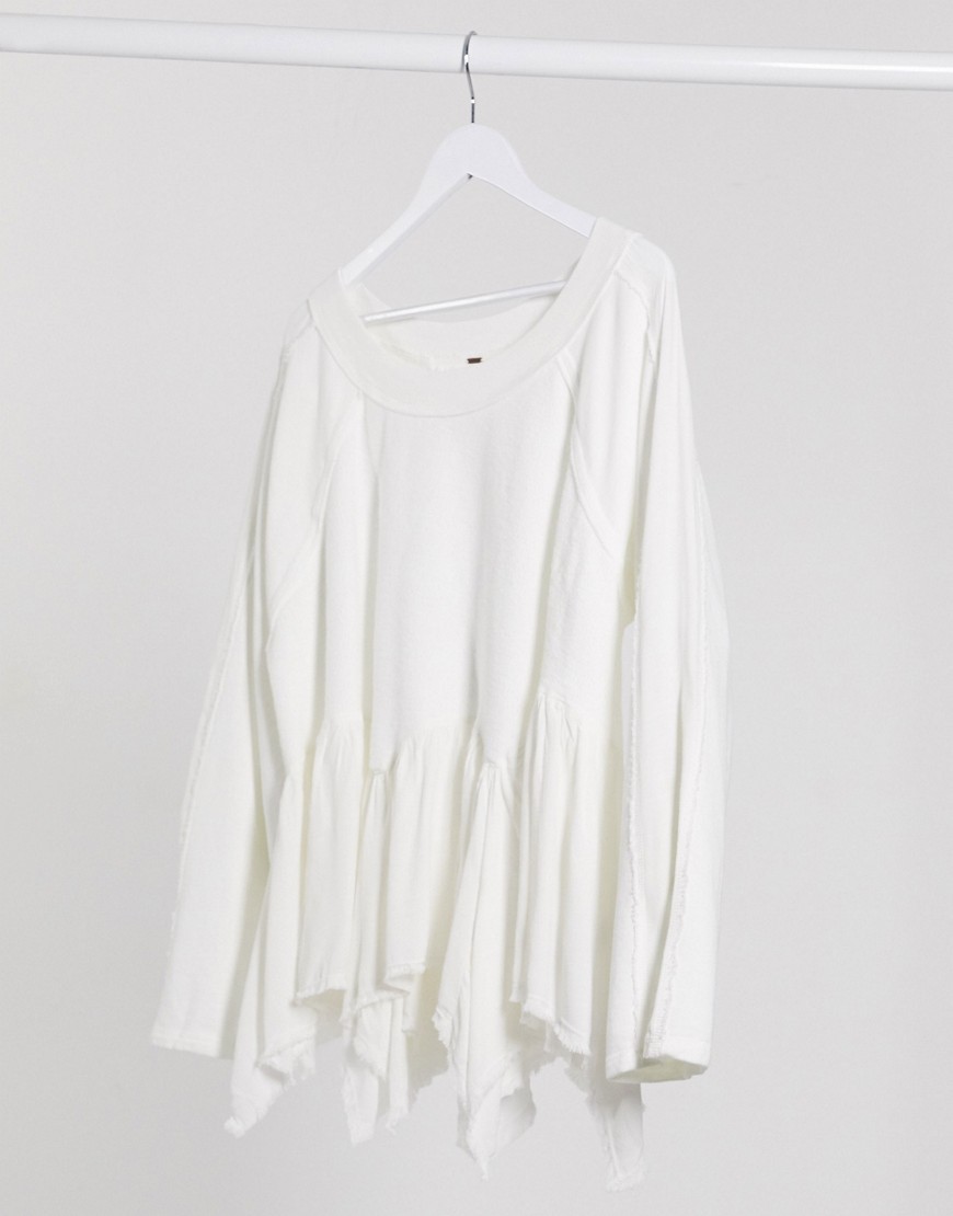 Free People pullover in white