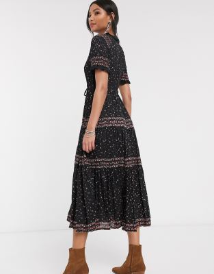 free people rare feeling floral maxi dress