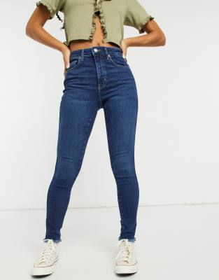 free people high waisted skinny jeans