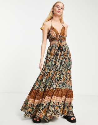bohemian style shift dress