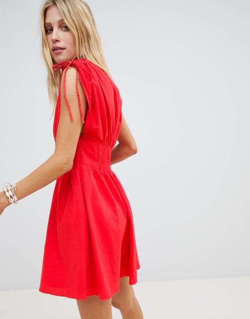 Free people roll clearance the dice dress