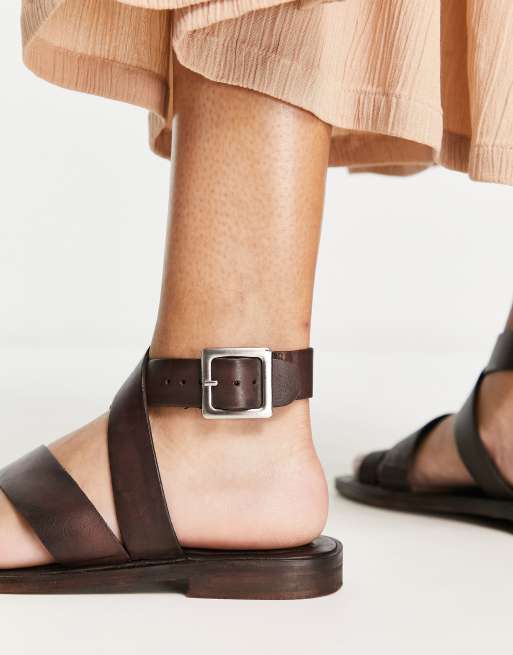 Romeo shops buckle sandals