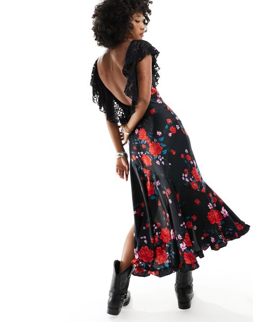 knee length dresses for ladies Free People Complete Me Midi Dress – gilt+gossamer main image 0
