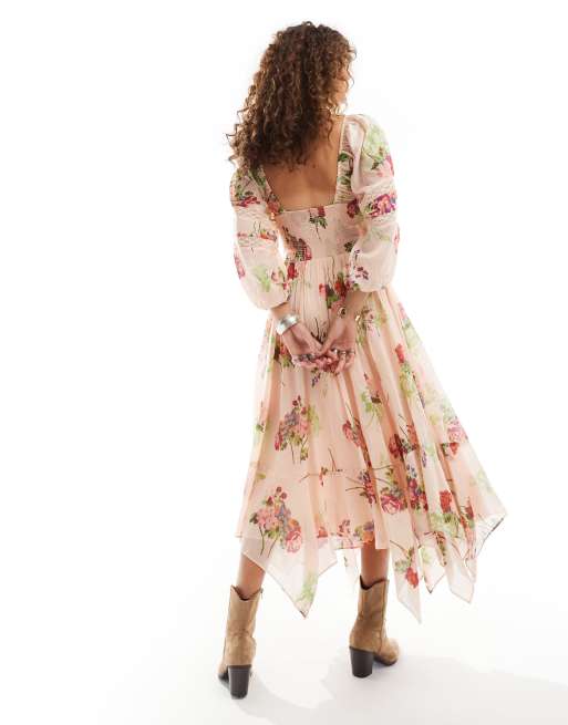 Free people rose dress best sale