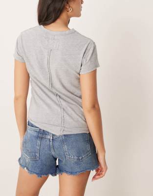 FREE PEOPLE ROUND NECK BABY T-SHIRT