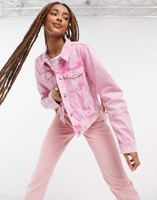 Free People rumors denim jacket pfd | ASOS