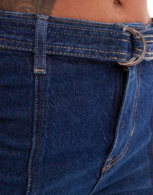 Free People ryla high rise a-line jeans in dreamscape blue | ASOS