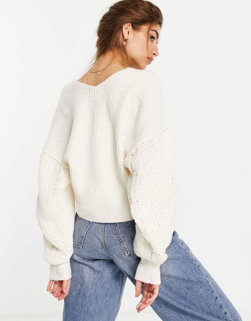 Free people sale chunky knit sweater