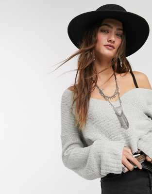 Free People Sensual wrap jumper ASOS