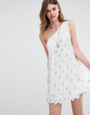 free people white sequin dress