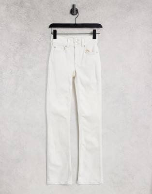 white bootcut jeans for men