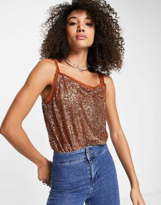 Shimmer Sequin Bodysuit