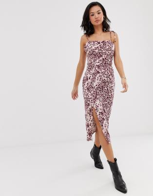 free people show stopper midi dress