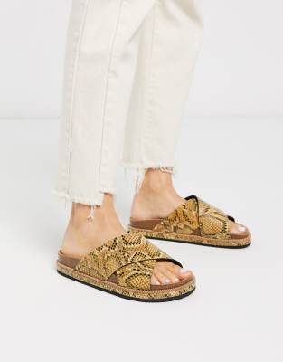 free people gold mules