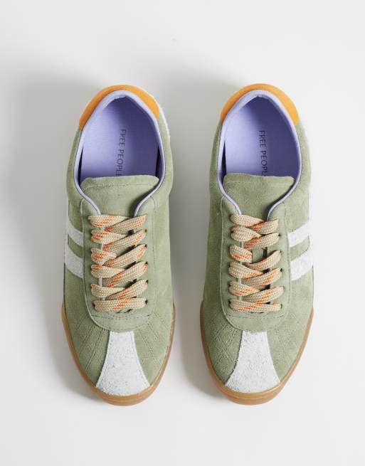 Free People sierra sun sneaker in mint, 3 of 5