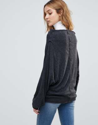 off the shoulder thermal top