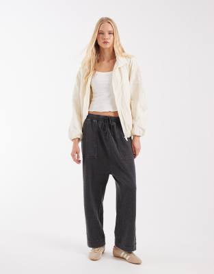 Free People Slow It Down Harem Pant In Black