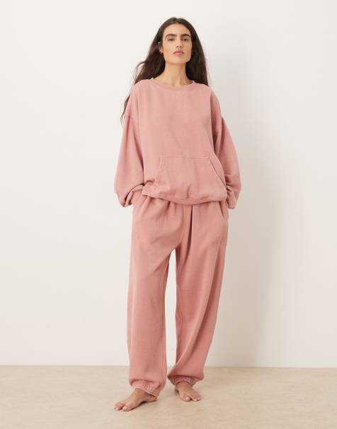 Free People Slow It Down lounge set in rose dawn - view 1