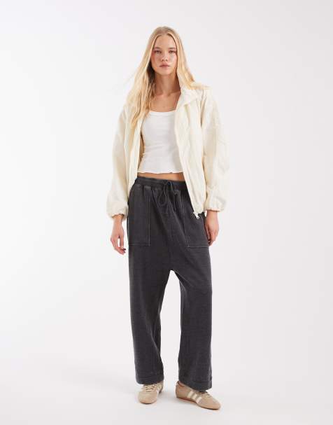 Free People - Slow It Down - Pantaloni harem neri - view 1