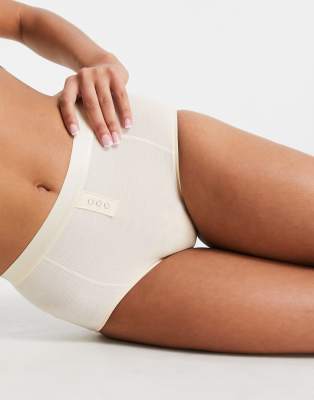 Free People snaps panty in off white