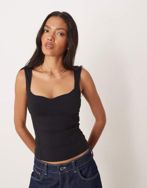 Free People sometime somewhere cami top in black - view 1