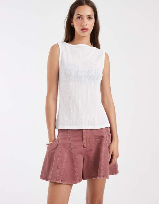 Free People – Song and Dance – Shorts in Zedernholzbraun, 3 von 5