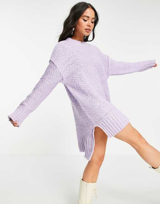 Free People Sparrow oversized jumper in lilac