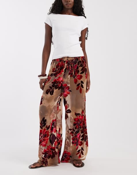 Free People speak now lounge pant in pink - view 1