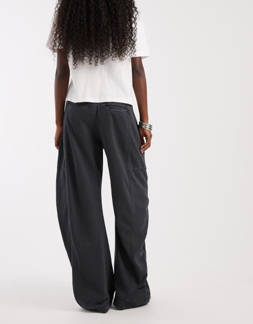 Free People - Spotlight - Pantaloni a cilindro neri, 3 di 5