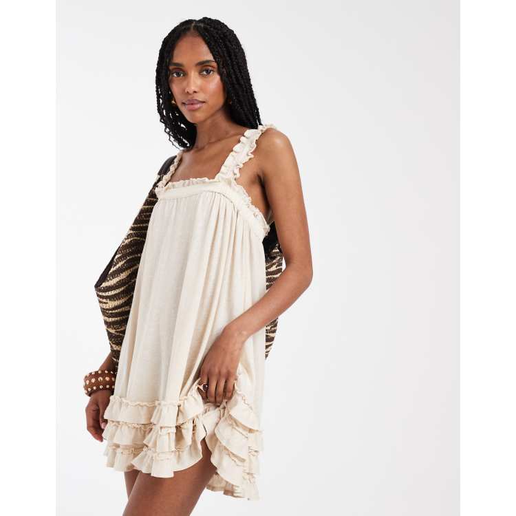 Free People spring tide tunic in tea | ASOS