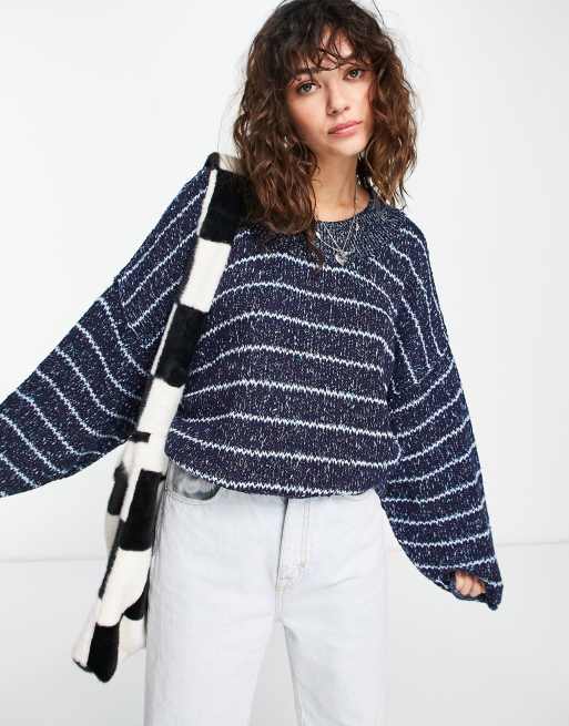 Free people oversized clearance sweater