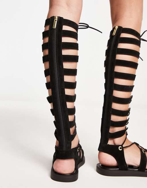 Over the knee gladiator on sale sandals