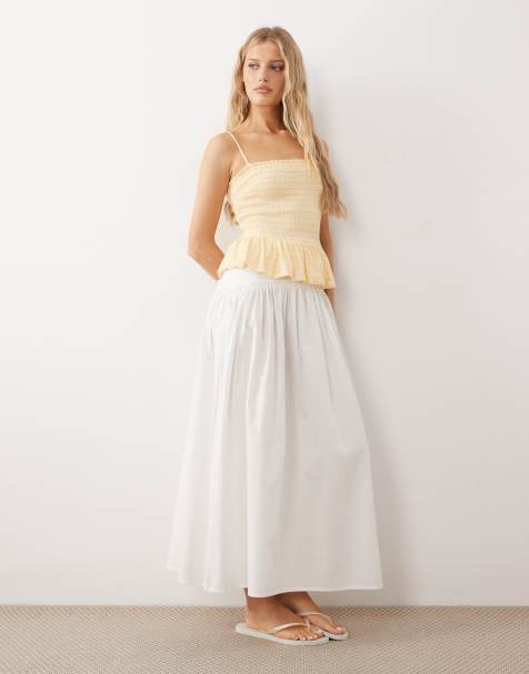 Haut débardeur top fleuri et dentelle - Rouje - taille S/36- état neuf - Vêtements