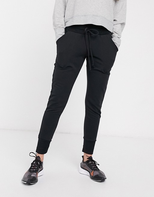 Free People Sunny skinny joggers in black