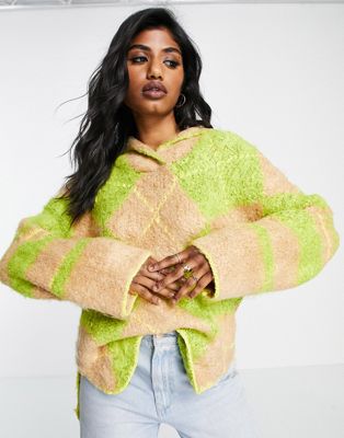 Free People sunshine to follow jumper in yellow - ASOS Price Checker